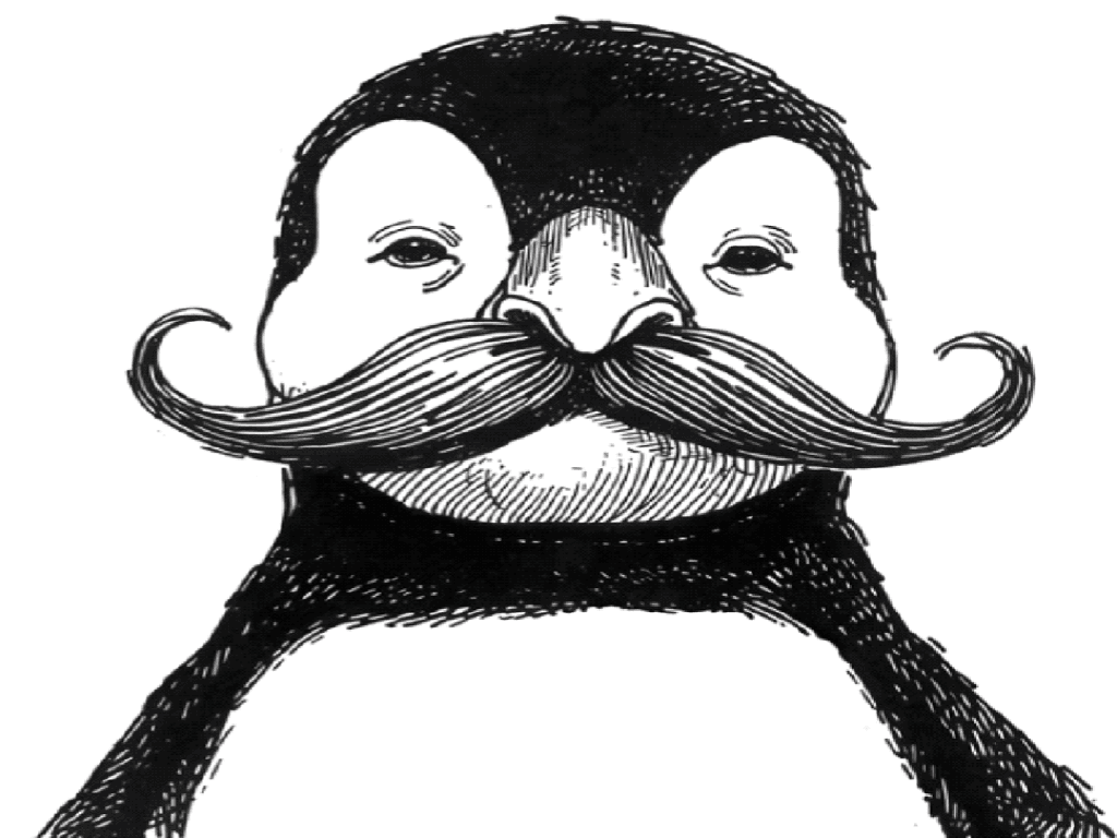 Penguin 3D Logo